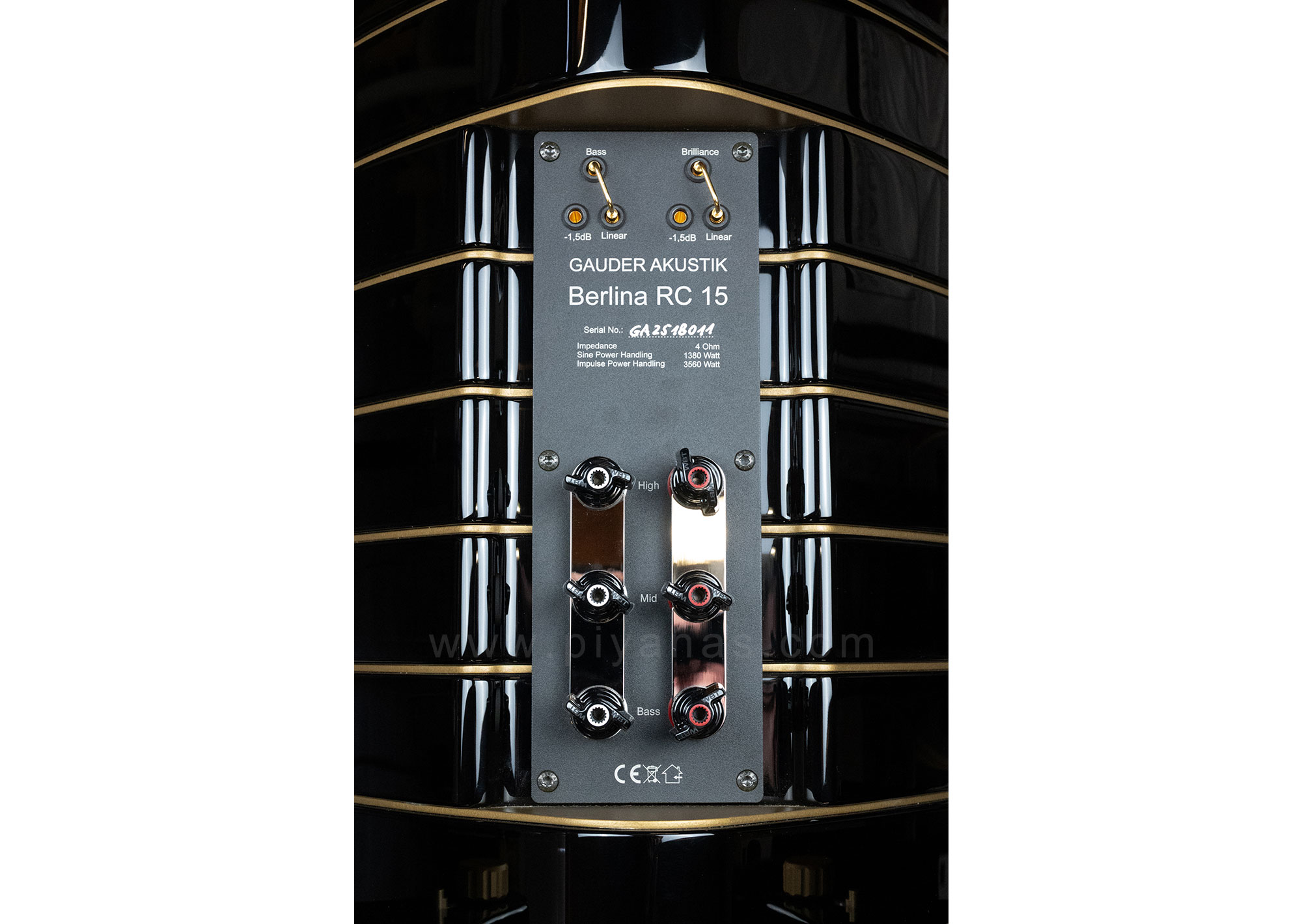 Berlina D-RC15 MK3 (Gloss Black/Gold)