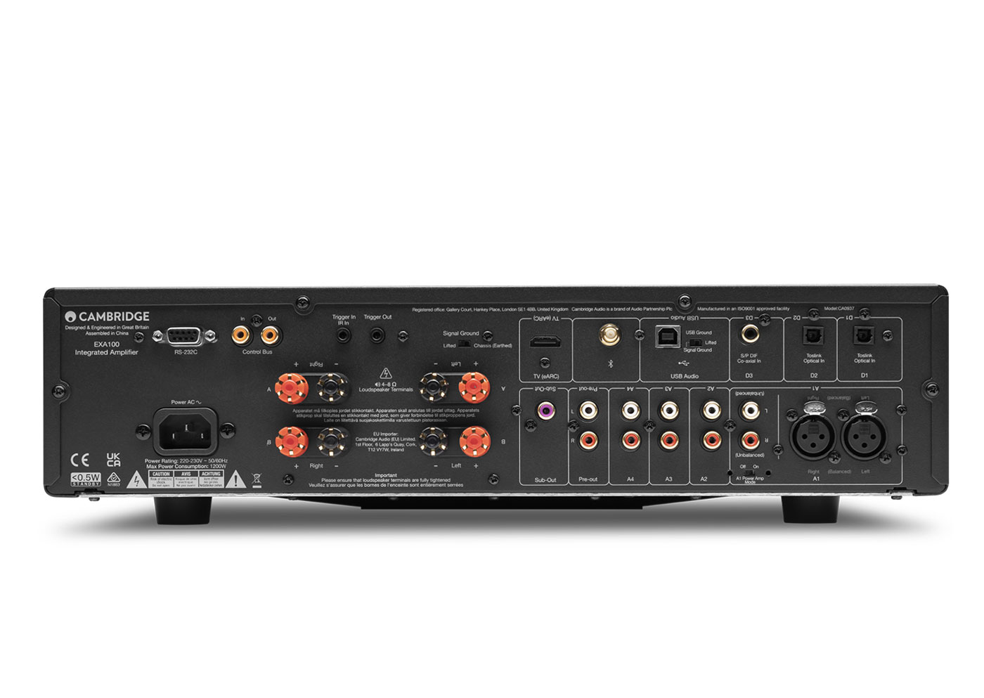 EX-A100 + Response DB-3 (Cherry)