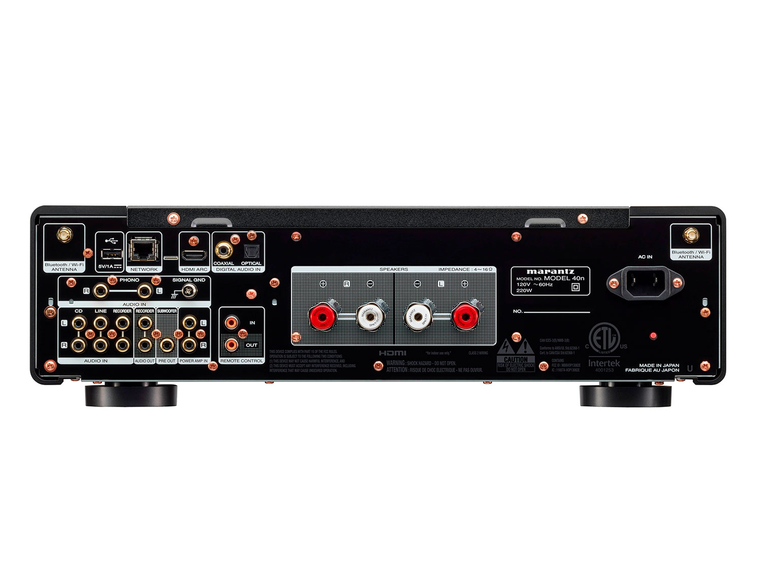 MODEL 40n (Black)+
Response DT-8 (Cherry)