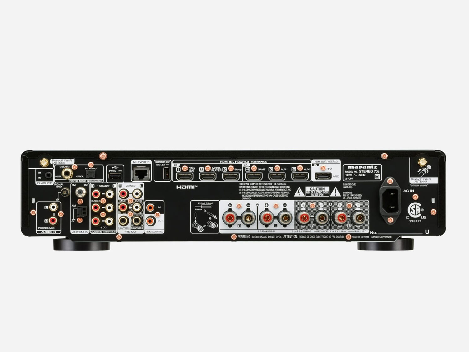 Stereo-70S (Black) + B&W 606 S3