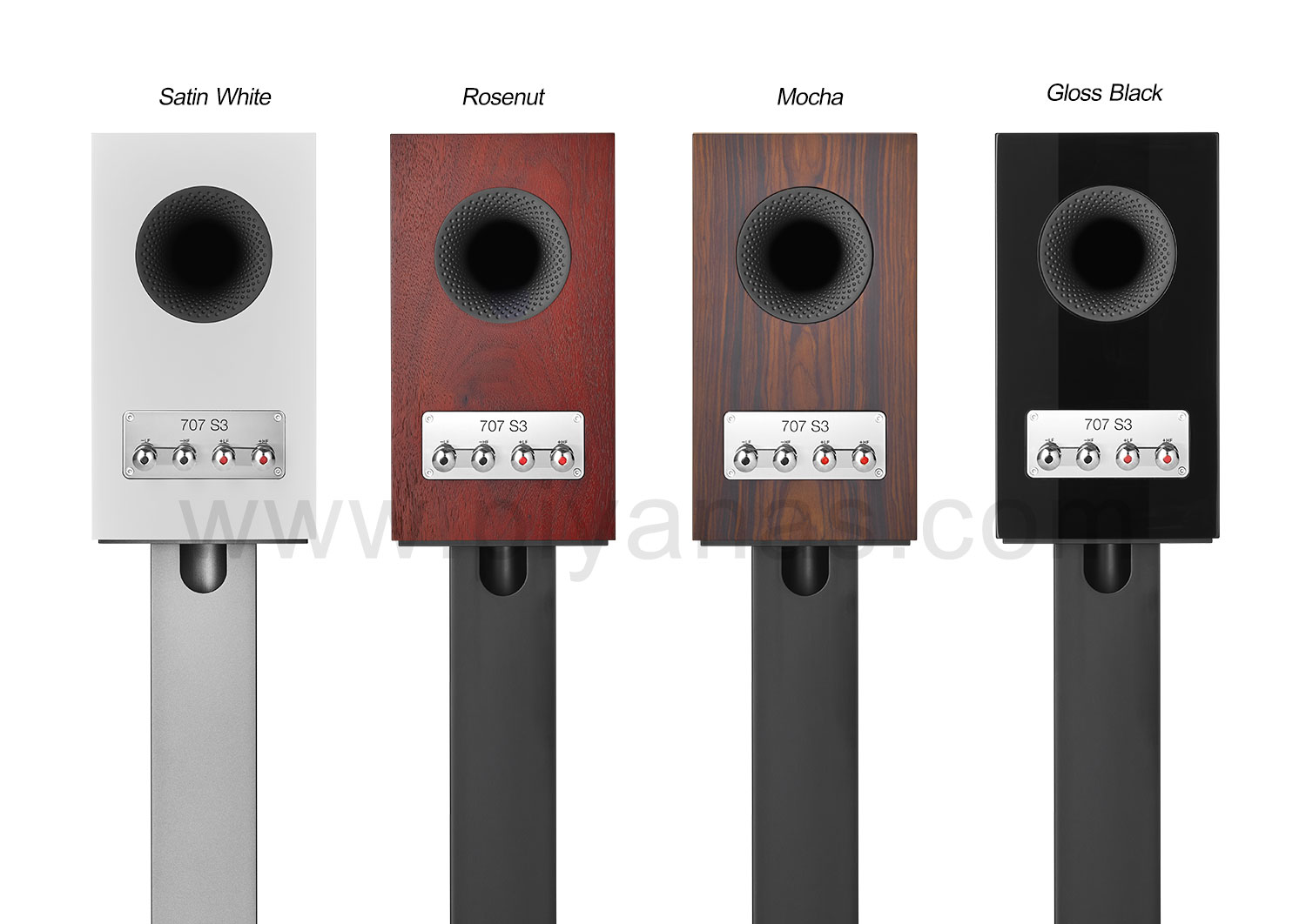 Model-60n (Black) + B&W 707S3