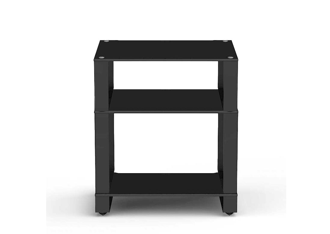 Stax 2G 3 Shelf LP Collection (Shelf Base + Shelf LP + Shelf 220) (Black)