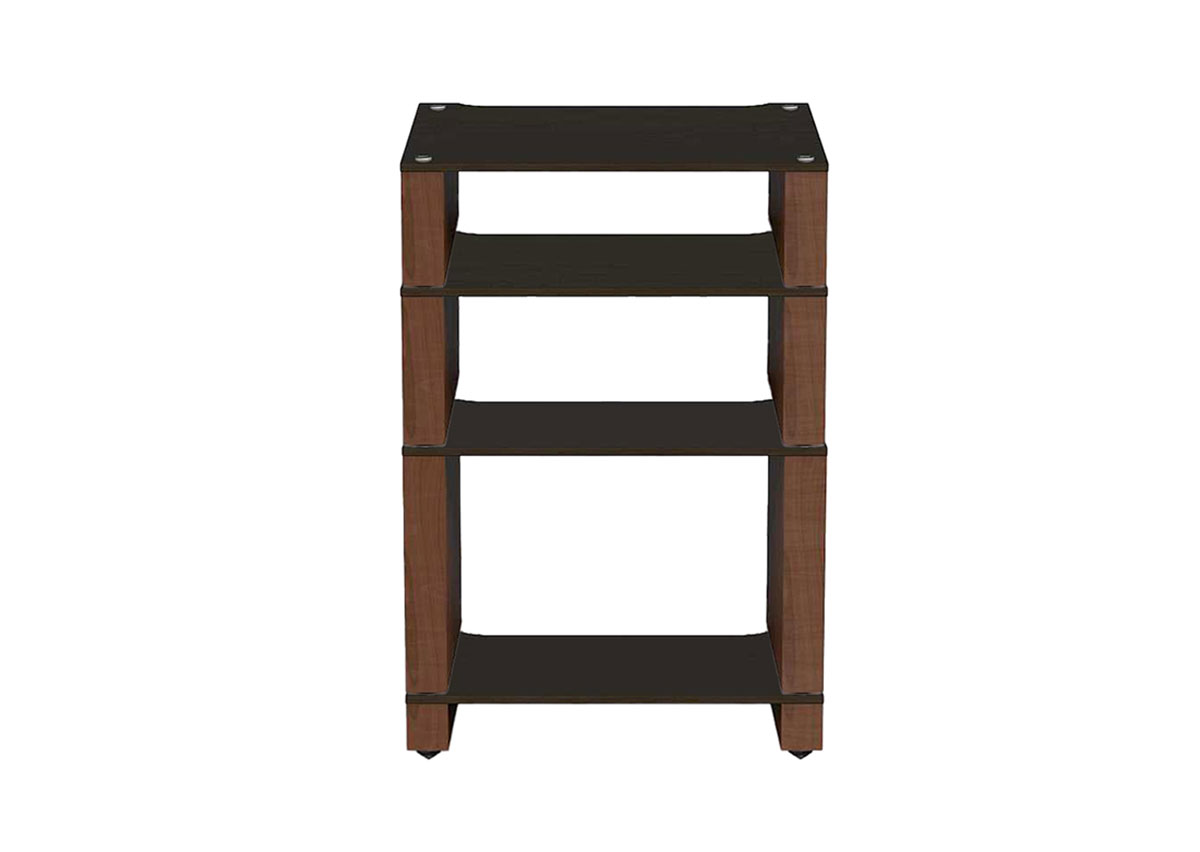 Stax 2G 4 Shelf LP Collection (Shelf Base + Shelf LP + Shelf 170 + Shelf 220) (Walnut)