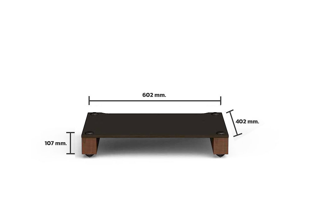 Stax 2G Shelf Base (Walnut)