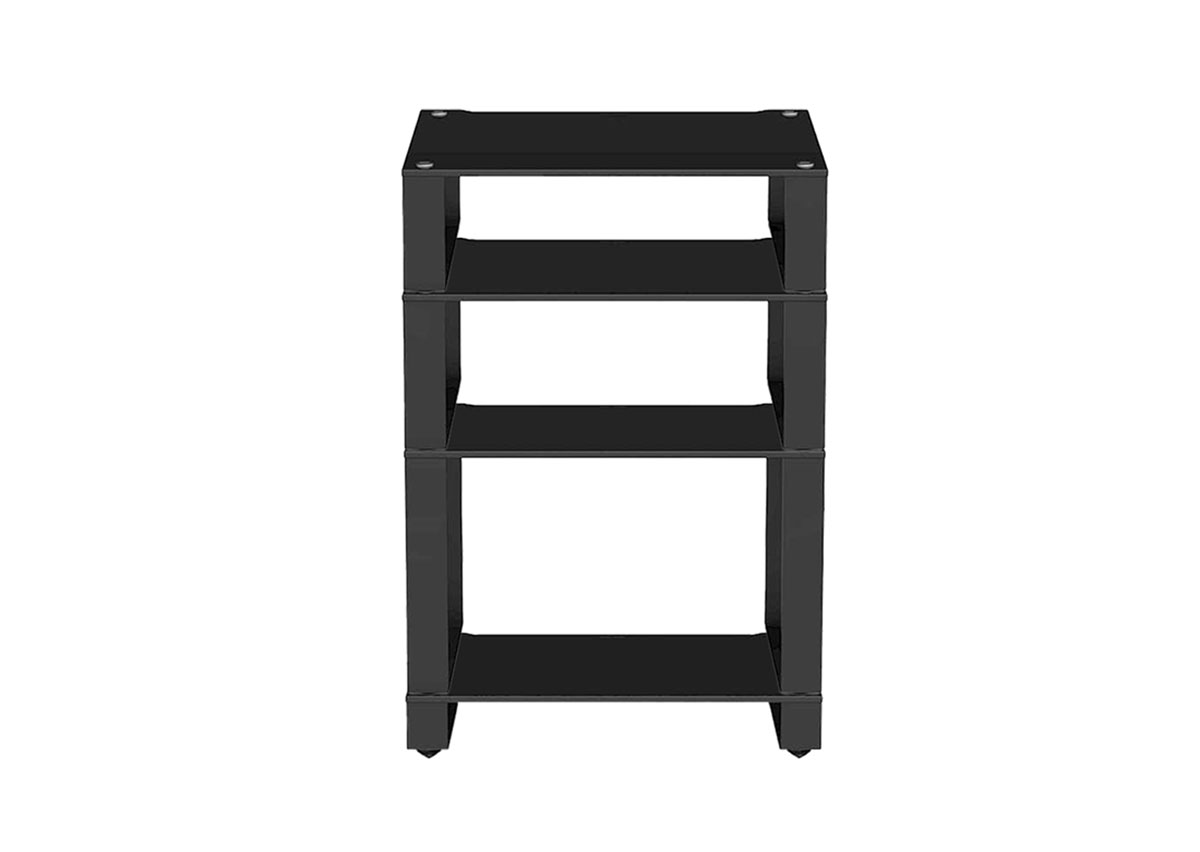Stax 2G 4 Shelf LP Collection (Shelf Base + Shelf LP + Shelf 170 + Shelf 220) (Black)