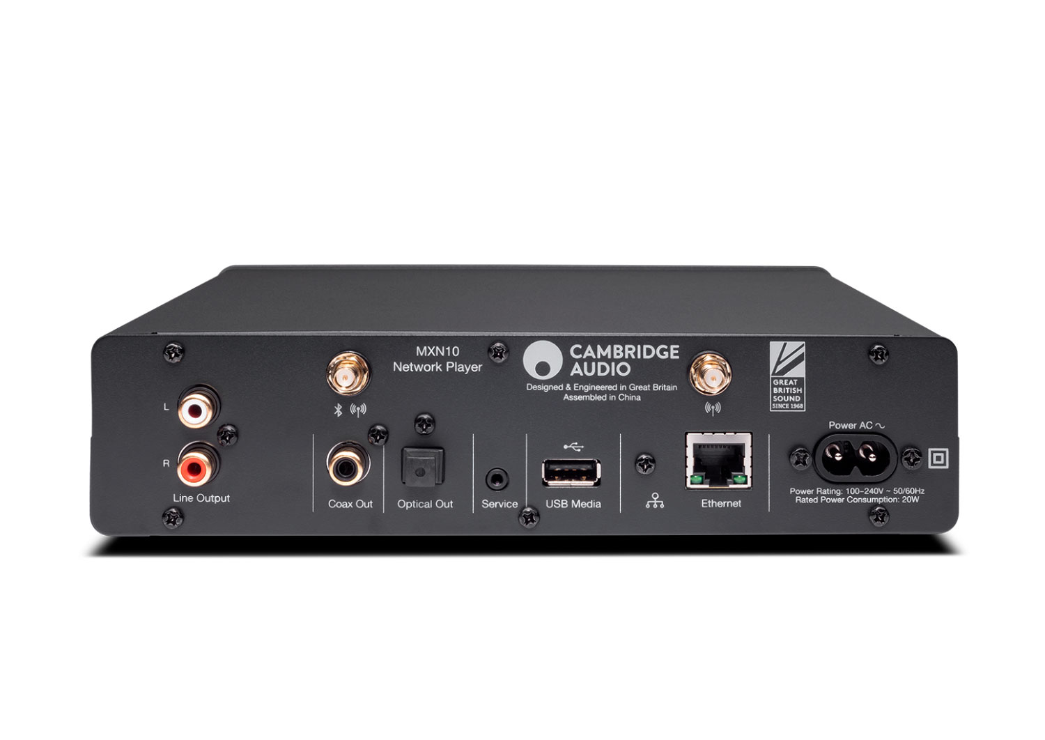 MX-N10 + MX-W70 + Monitor audio Bronze-50 (White)