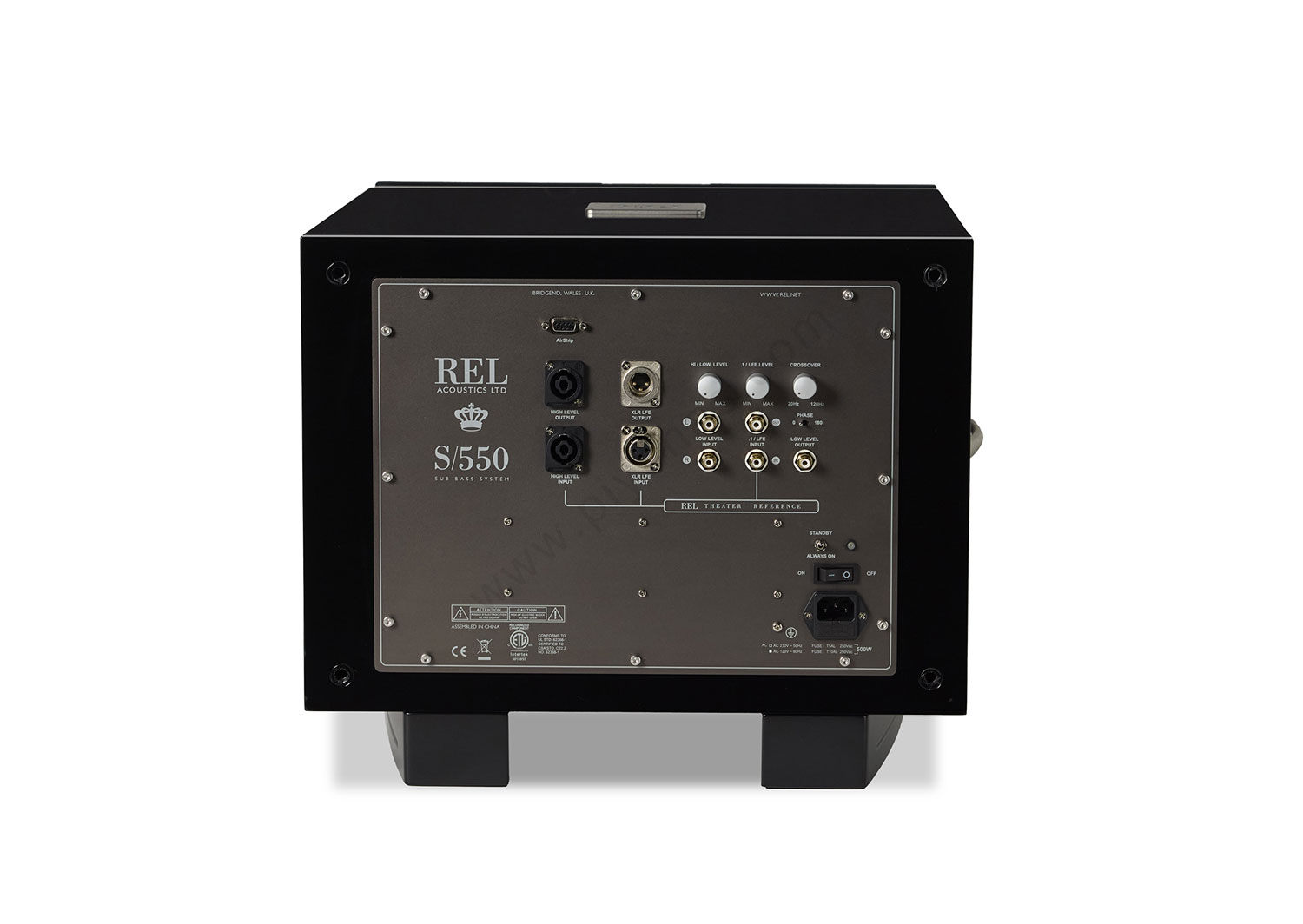 S-550 Stacks 3 ลูก
(Gloss Black)