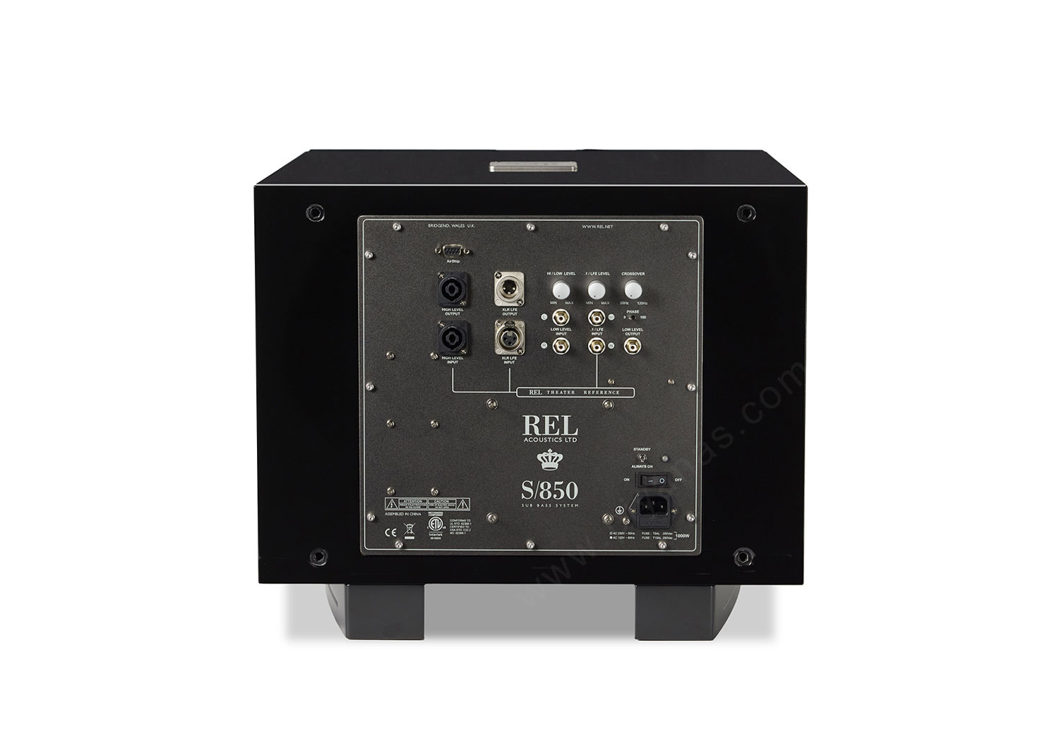 S-850 Stacks 6 ลูก 
(Gloss Black)