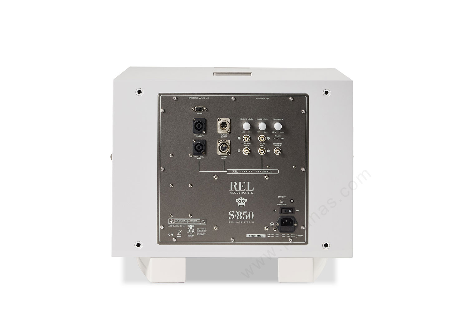 S-850 Stacks 6 ลูก 
(Gloss White)