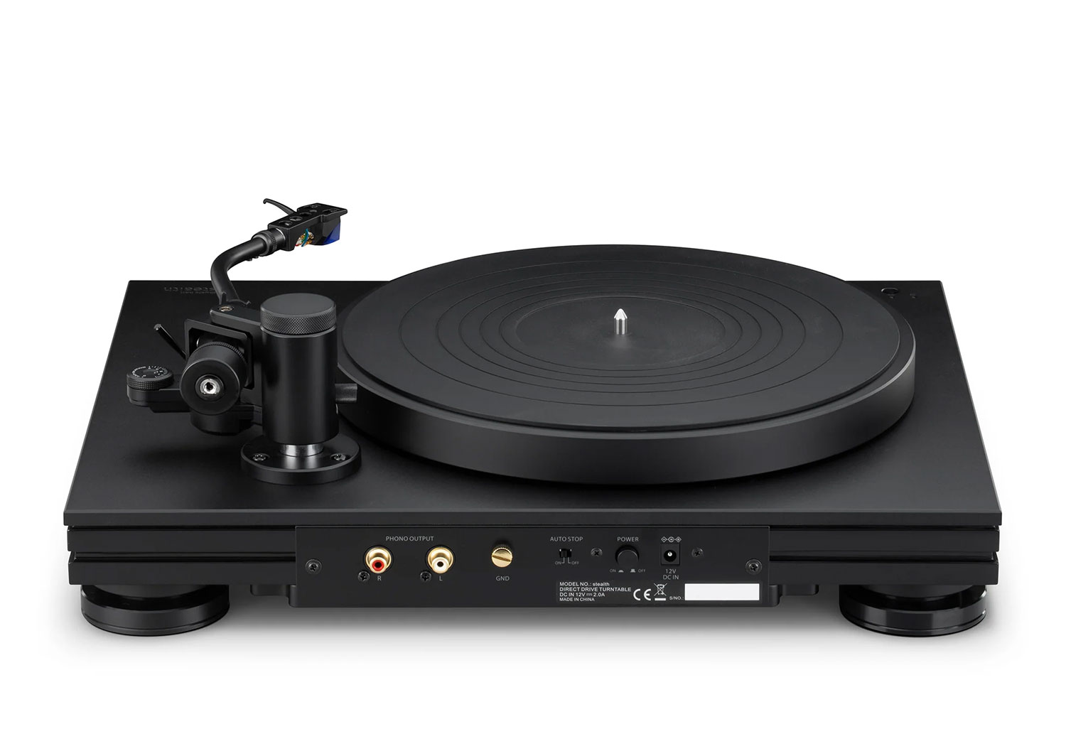 Stealth (พร้อมหัวเข็ม Ortofon รุ่น 2M Blue MM) (Black)