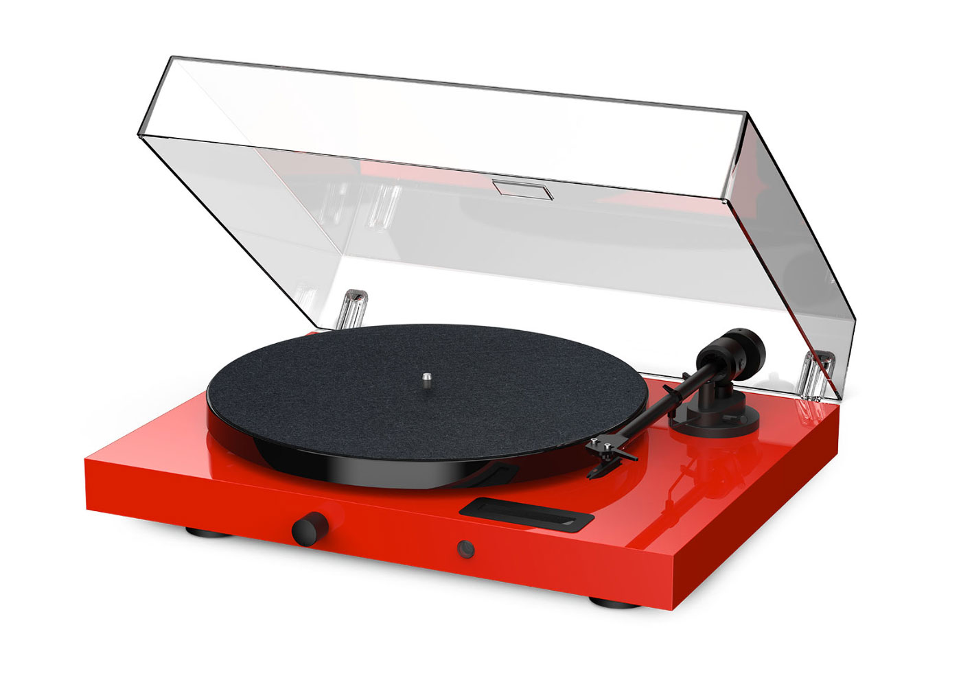 Jukebox E1 (Red)
(พร้อมหัวเข็ม Ortofon รุ่น OM5E)