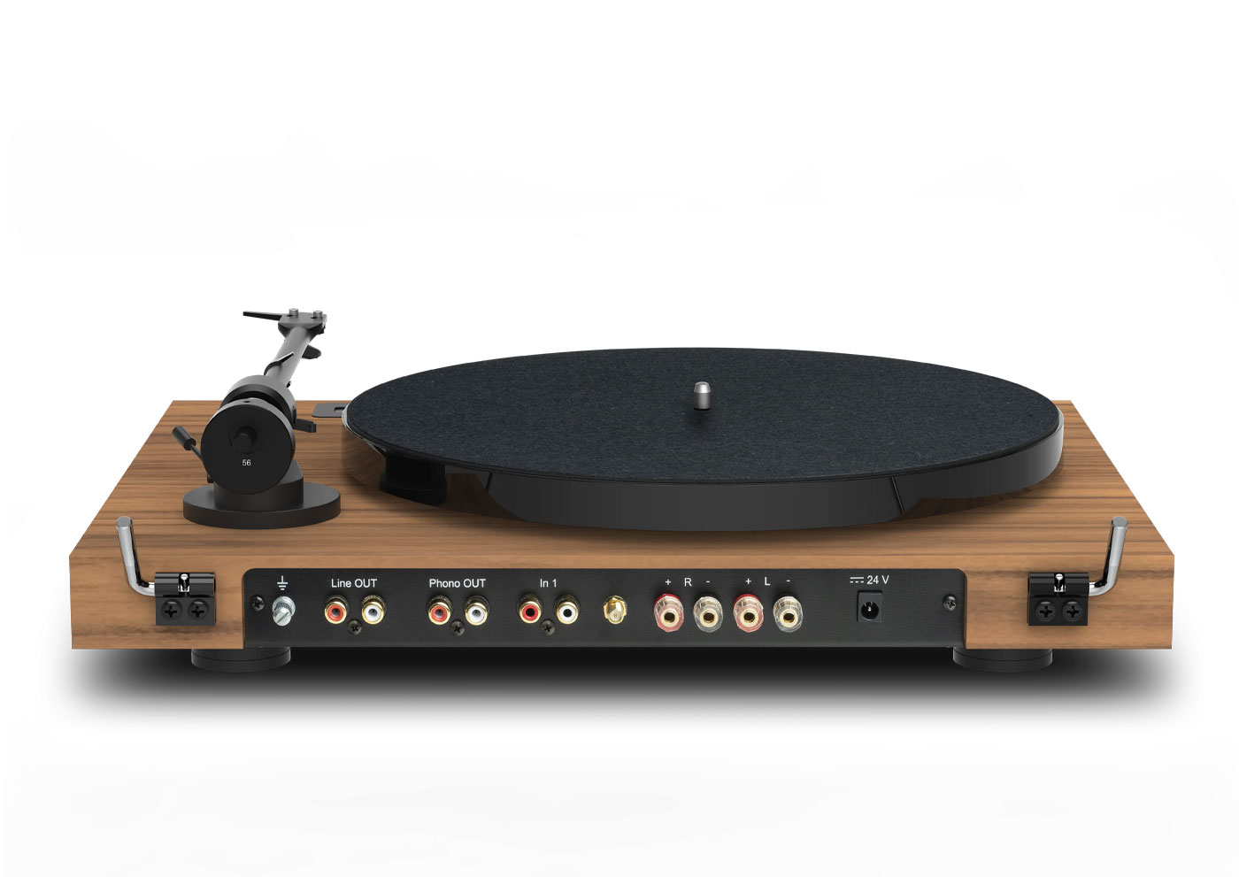 Jukebox E1 (Walnut)
(พร้อมหัวเข็ม Ortofon รุ่น OM5E)