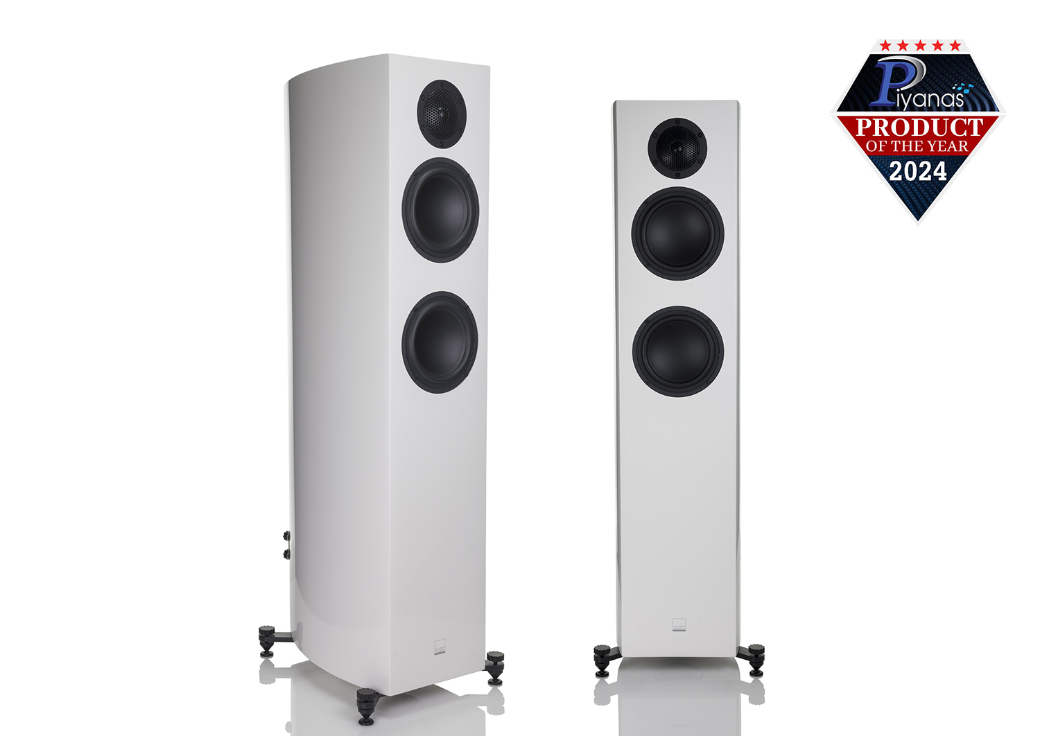 Capello 80 (Aluminum Tweeter) (Piano White)