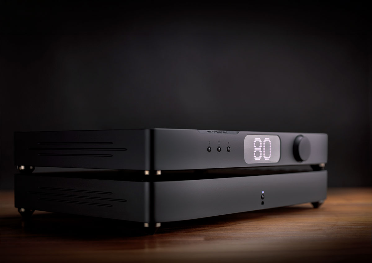 The Cascade Dac (Black With Matte Stainless Accents)