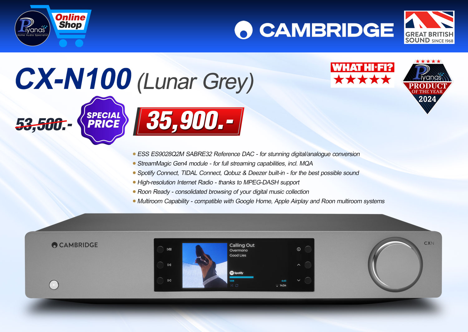 CX-N100 (Lunar Grey)