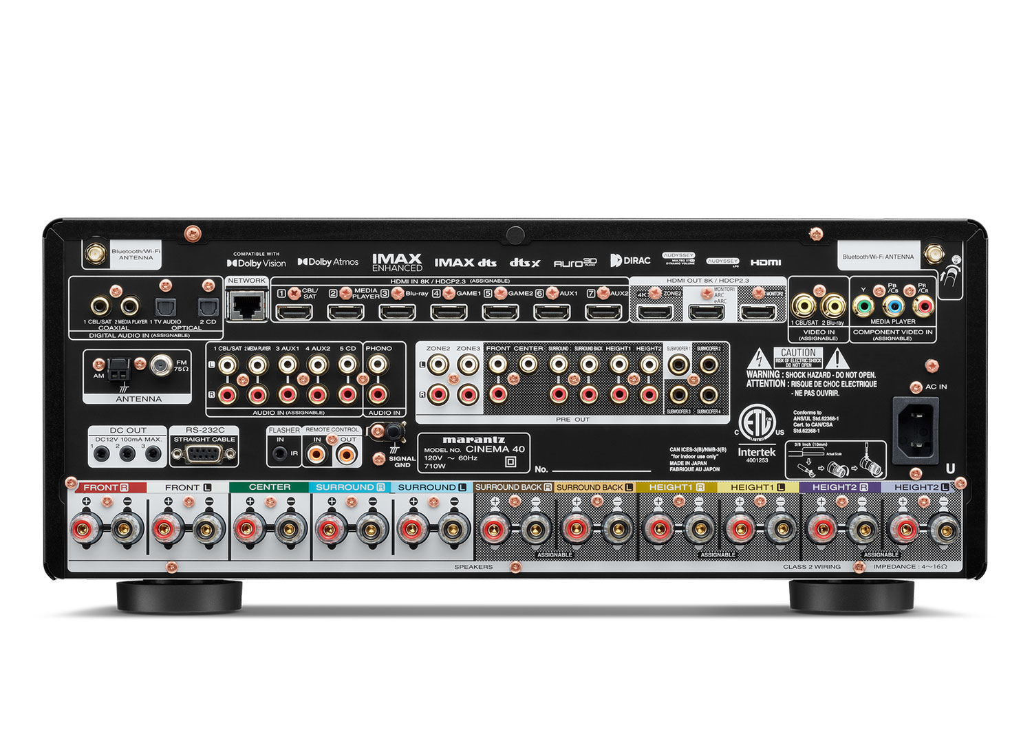 CINEMA-40+CT-7.4 LCRS x5