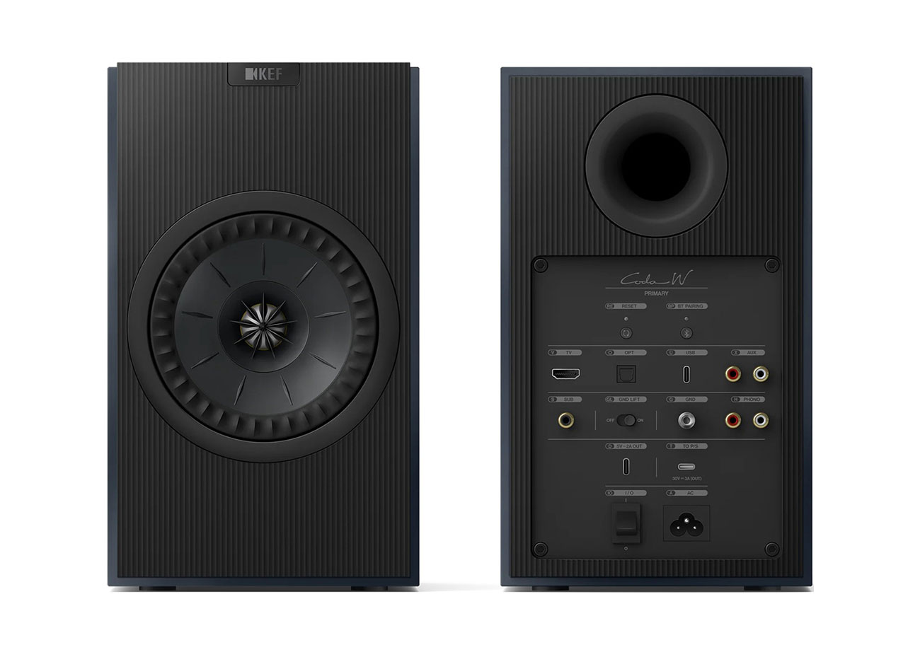 WiiM Ultra + KEF Coda-W(Midnight Blue) + Project E-1 Phono (Black)