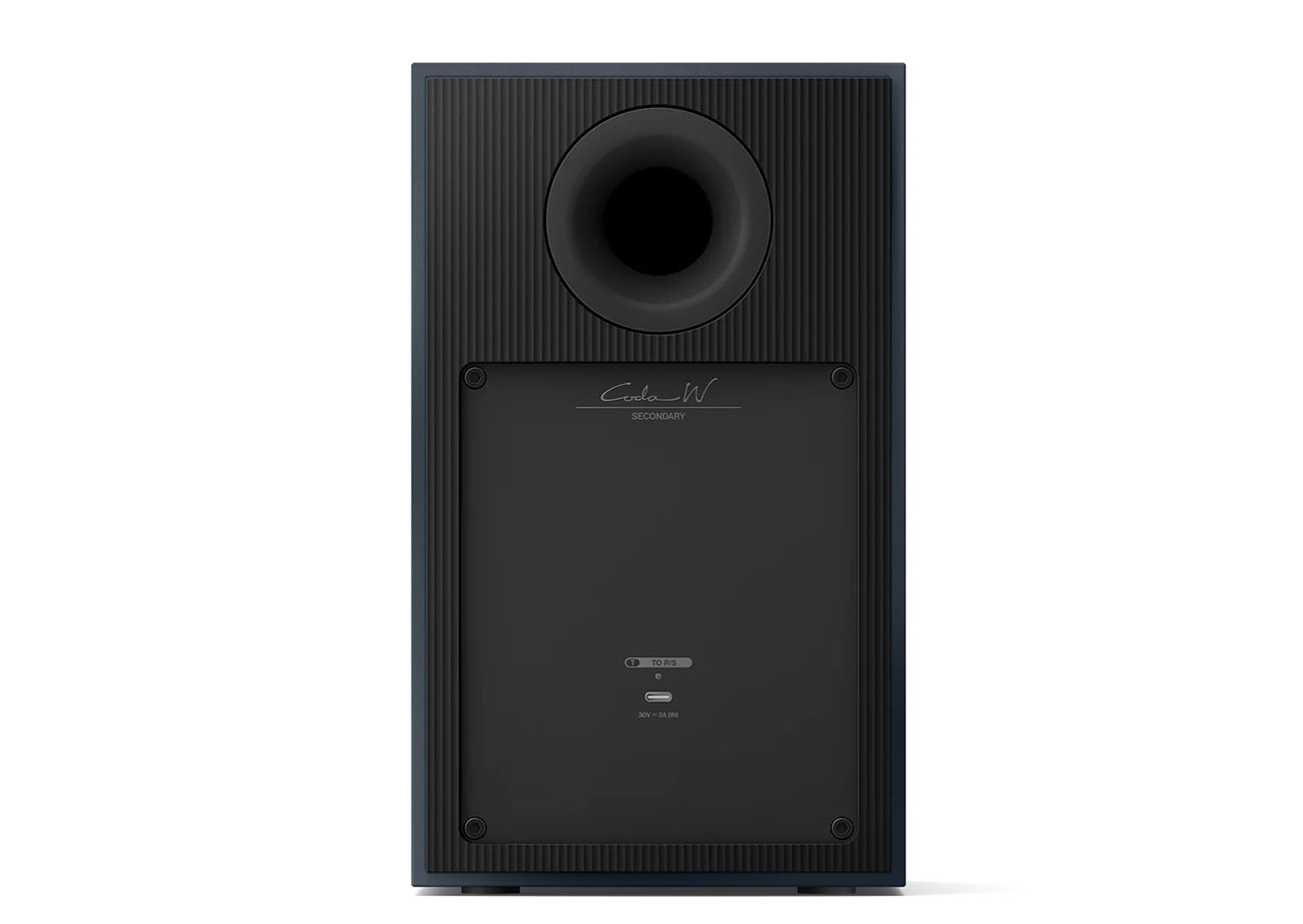 WiiM Ultra + KEF Coda-W (Midnight Blue)