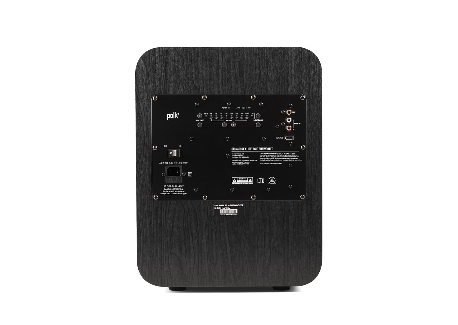 Signature Elite Es-10 SUB (Black)
