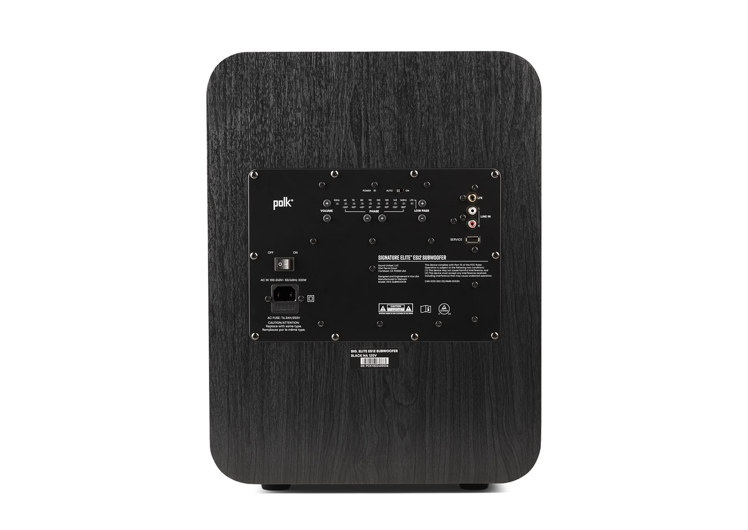 Signature Elite Es-12 SUB (Black)