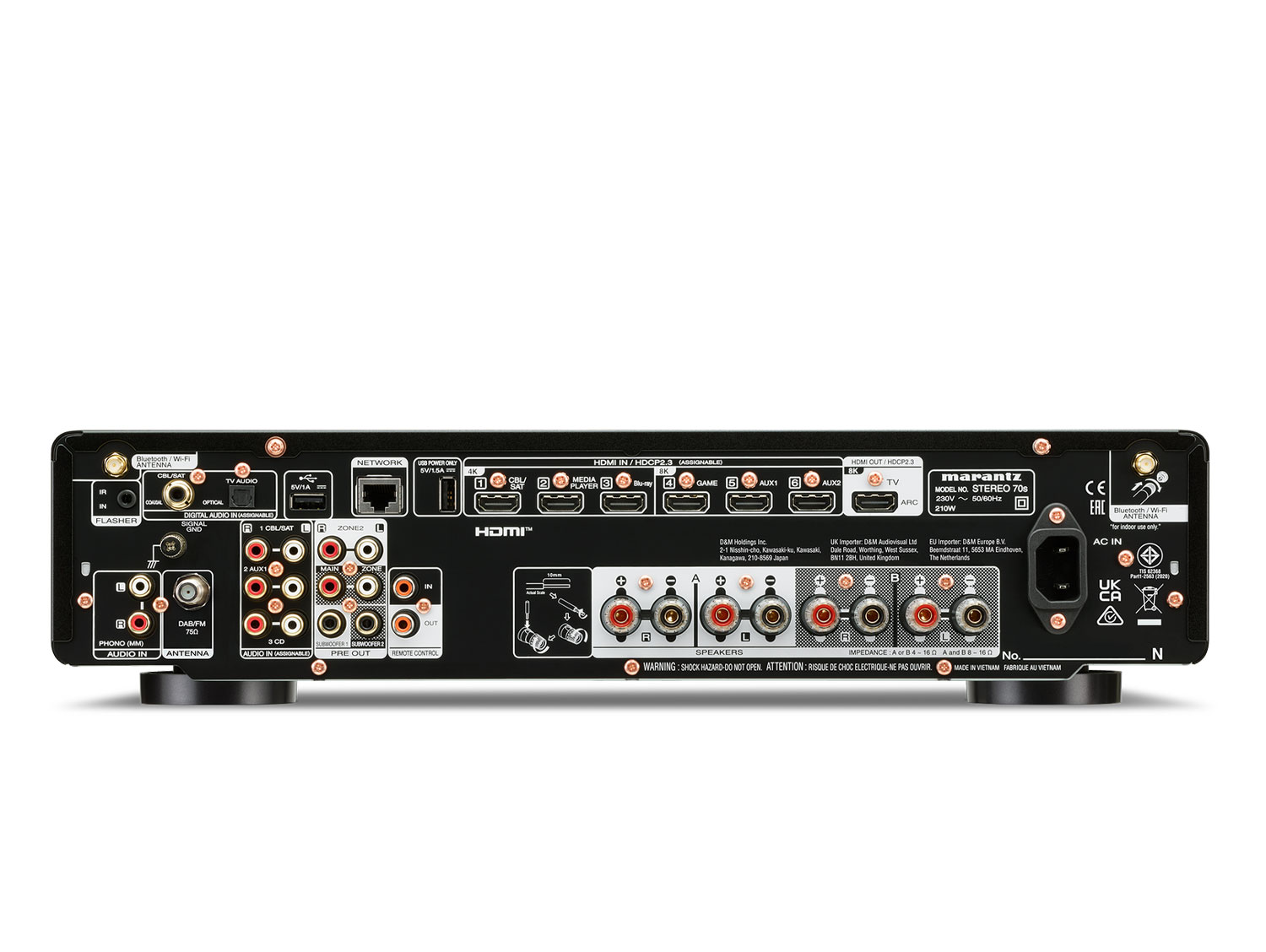  STEREO-70S (Black)+ Reserve R-200